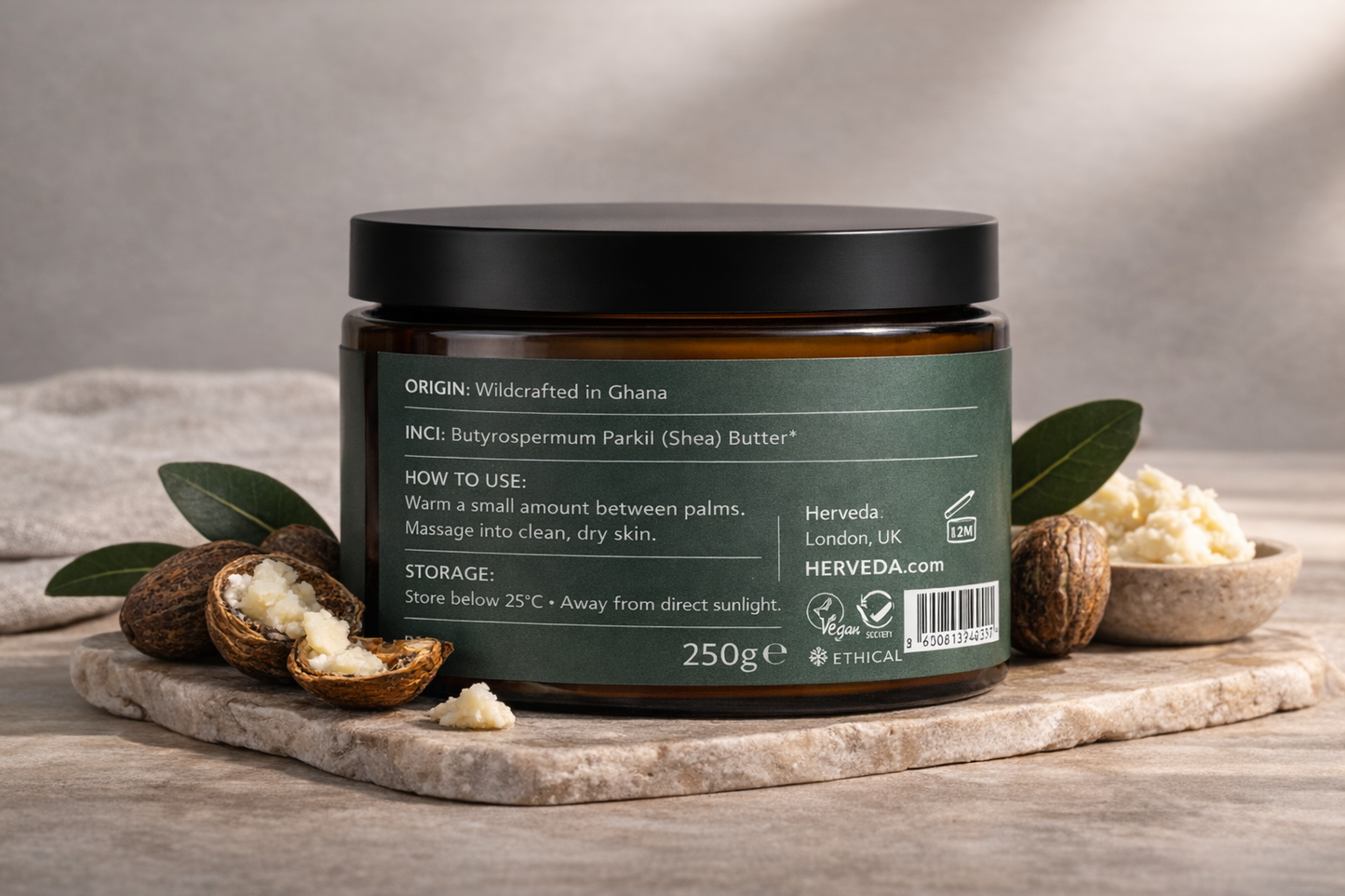 Organic Shea Butter (Unrefined) – 250g