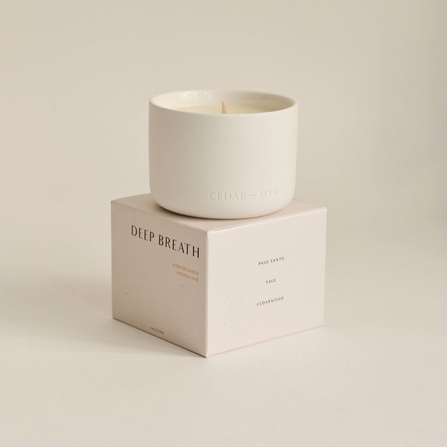 Deep Breath Wellness Candle