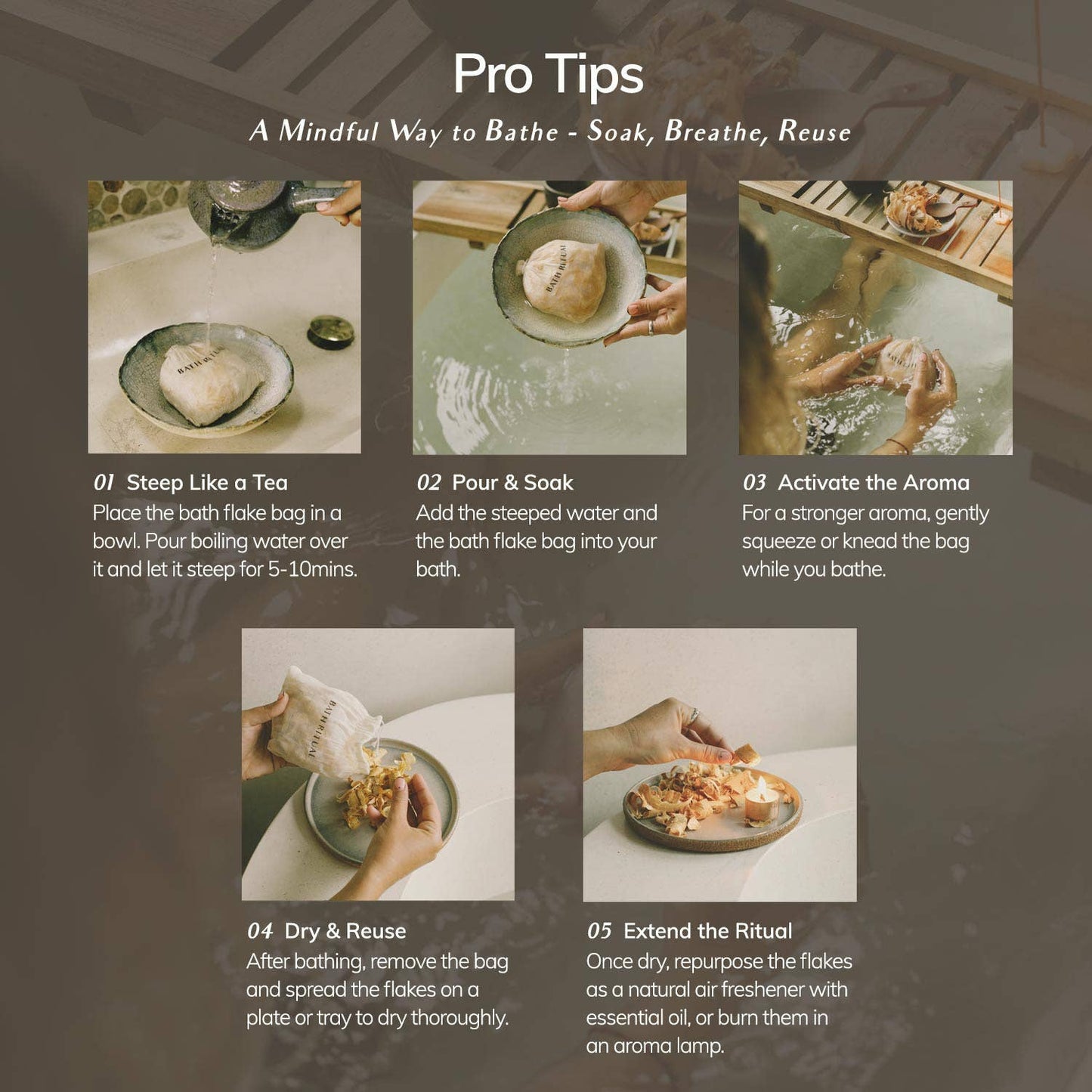 Palo Santo Bath Flakes