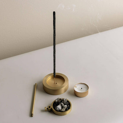 Brass Resin Incense Burner