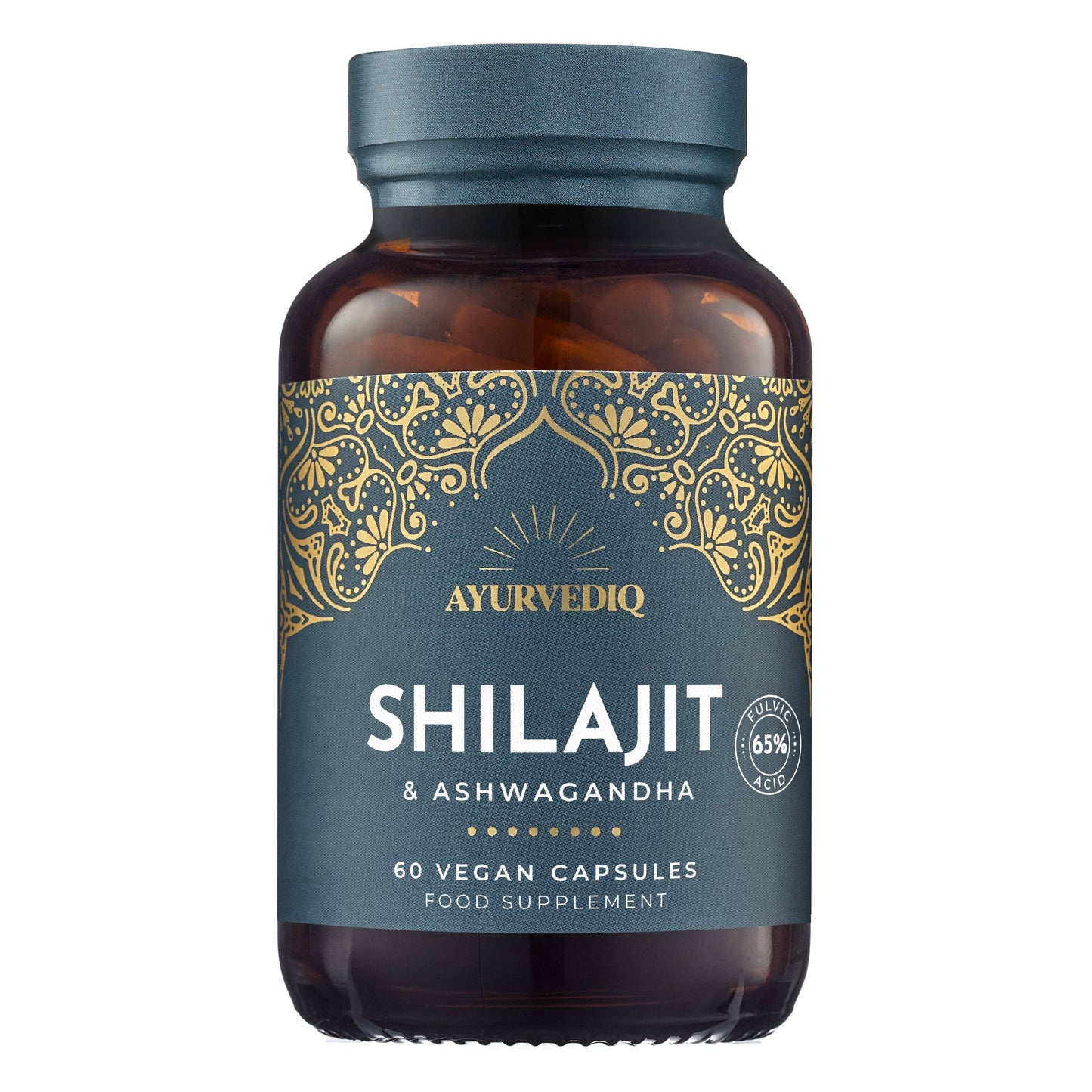 Shilajit and Ashwagandha | 60 Vegan Capsules