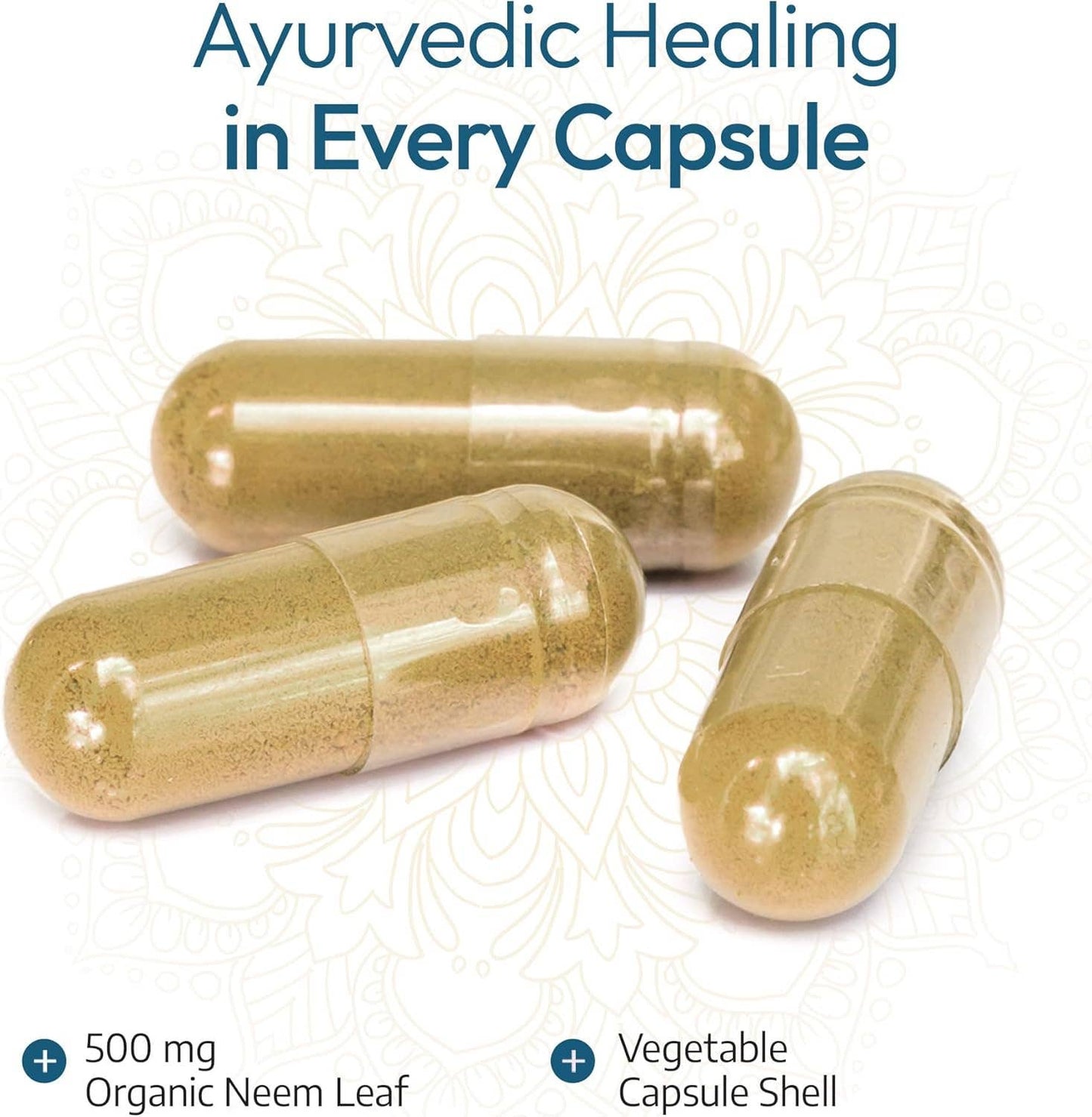 Organic Neem | 60 Vegan Capsules