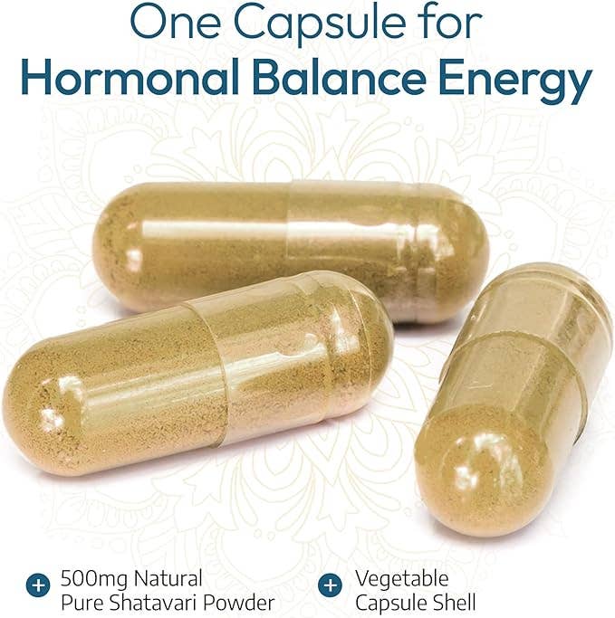 Organic Shatavari | 120 Vegan Capsules