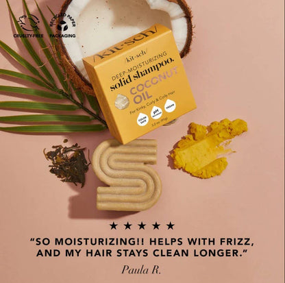 Coconut Oil Shampoo Bar for Dry Damaged Hair