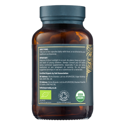 Organic Brahmi | 60 Vegan Capsules