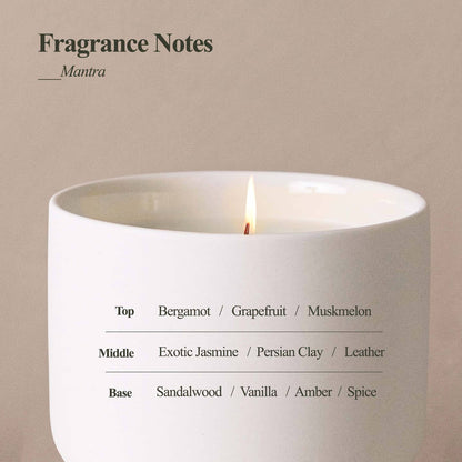 Mantra Wellness Candle