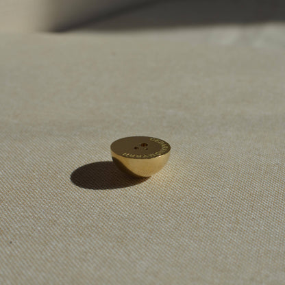 Hemisphere Brass Incense Holder