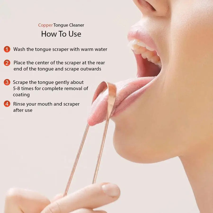 Copper Tongue Cleaner