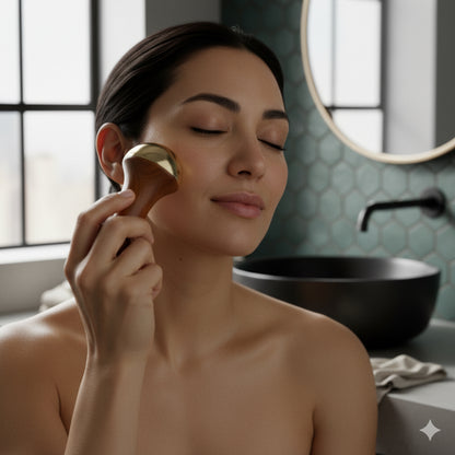 Kansa mushroom facial wand