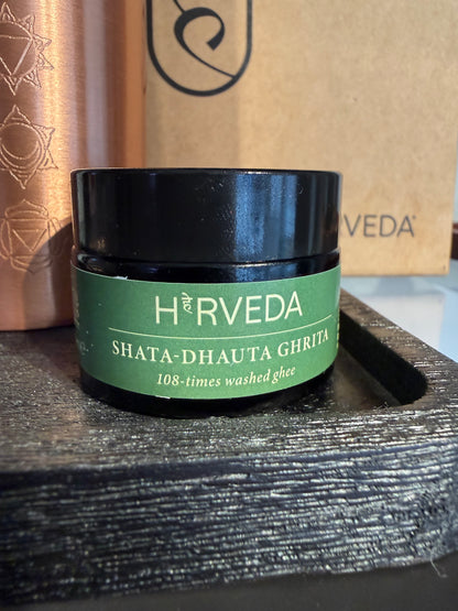 Shata-Dhauta Ghrita — 108-Times Washed Ghee – 30ml