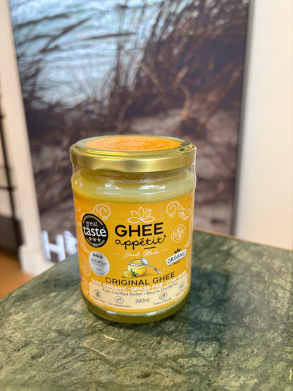Original Ghee — Organic, Grass-Fed (Ghee Appétit, 300ml)