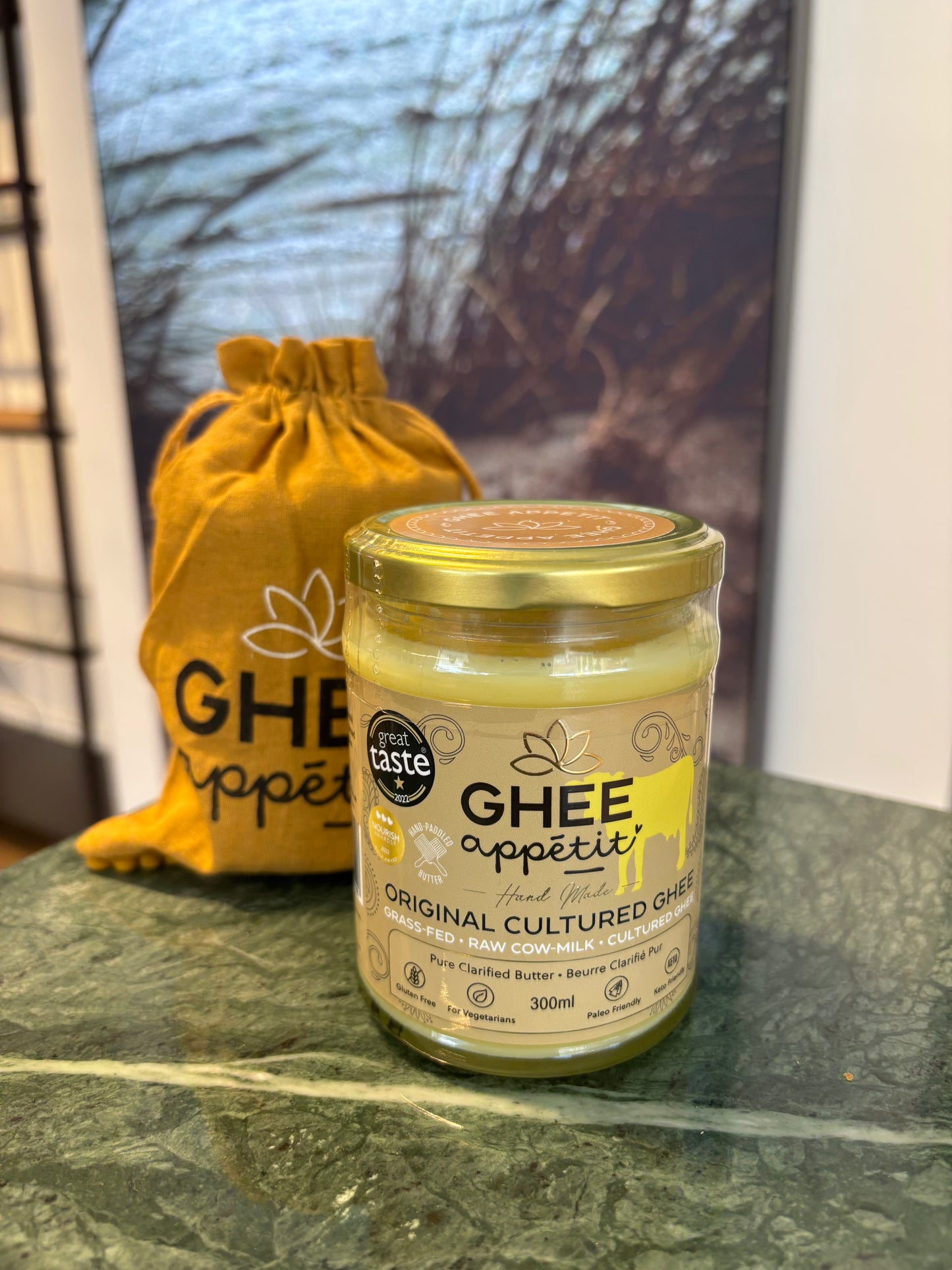 Raw-Cultured Ghee — Bilona Method (Ghee Appétit, 300ml)