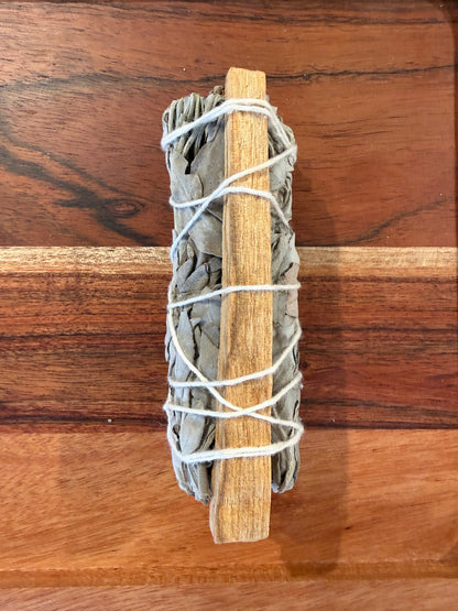 Organic White Sage & Palo Santo Ritual Bundle