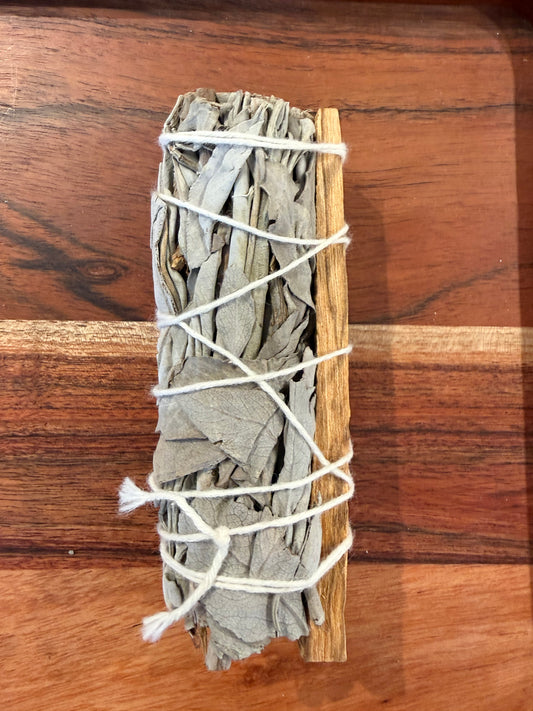 Organic White Sage & Palo Santo Ritual Bundle