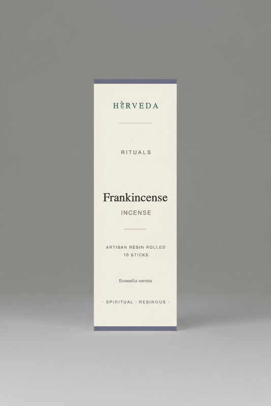 Frankincense Incense Artisan Resin Rolled · 10 sticks