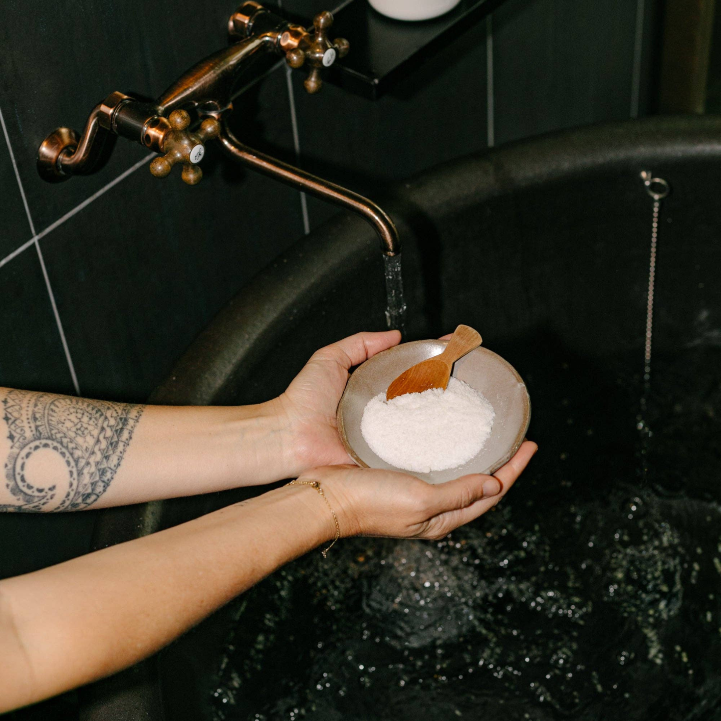 Hinoki Bath Salt – Epsom & Mediterranean Sea Salt Blend(80g x 1 Pouch)