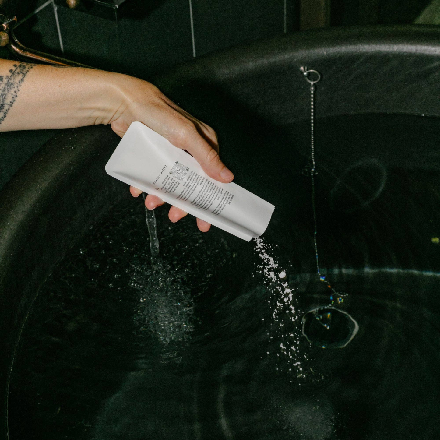 Palo Santo Bath Salt Gift Set – Epsom & Mediterranean Sea Salt Blend (40g x 5 Pouches)