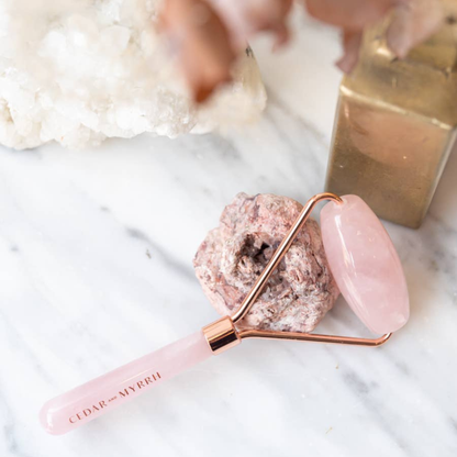 Rose Quartz Facial Roller