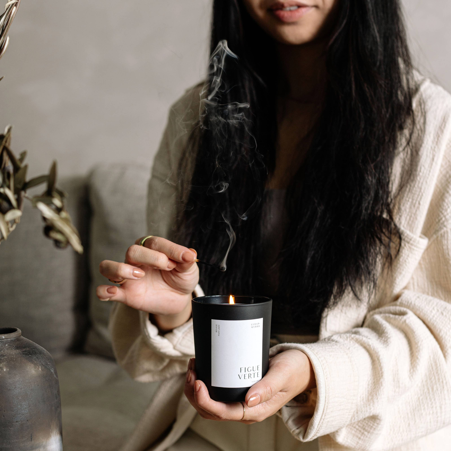 Bougie Parfumée Figue Verte