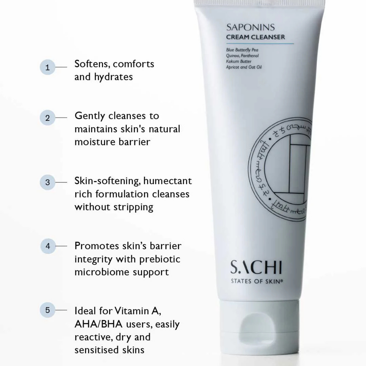Saponins Cream Cleanser