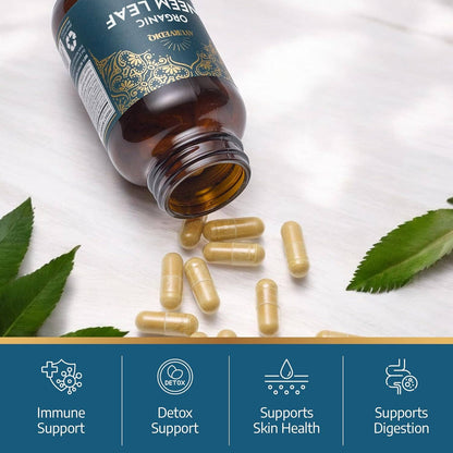 Organic Neem | 60 Vegan Capsules