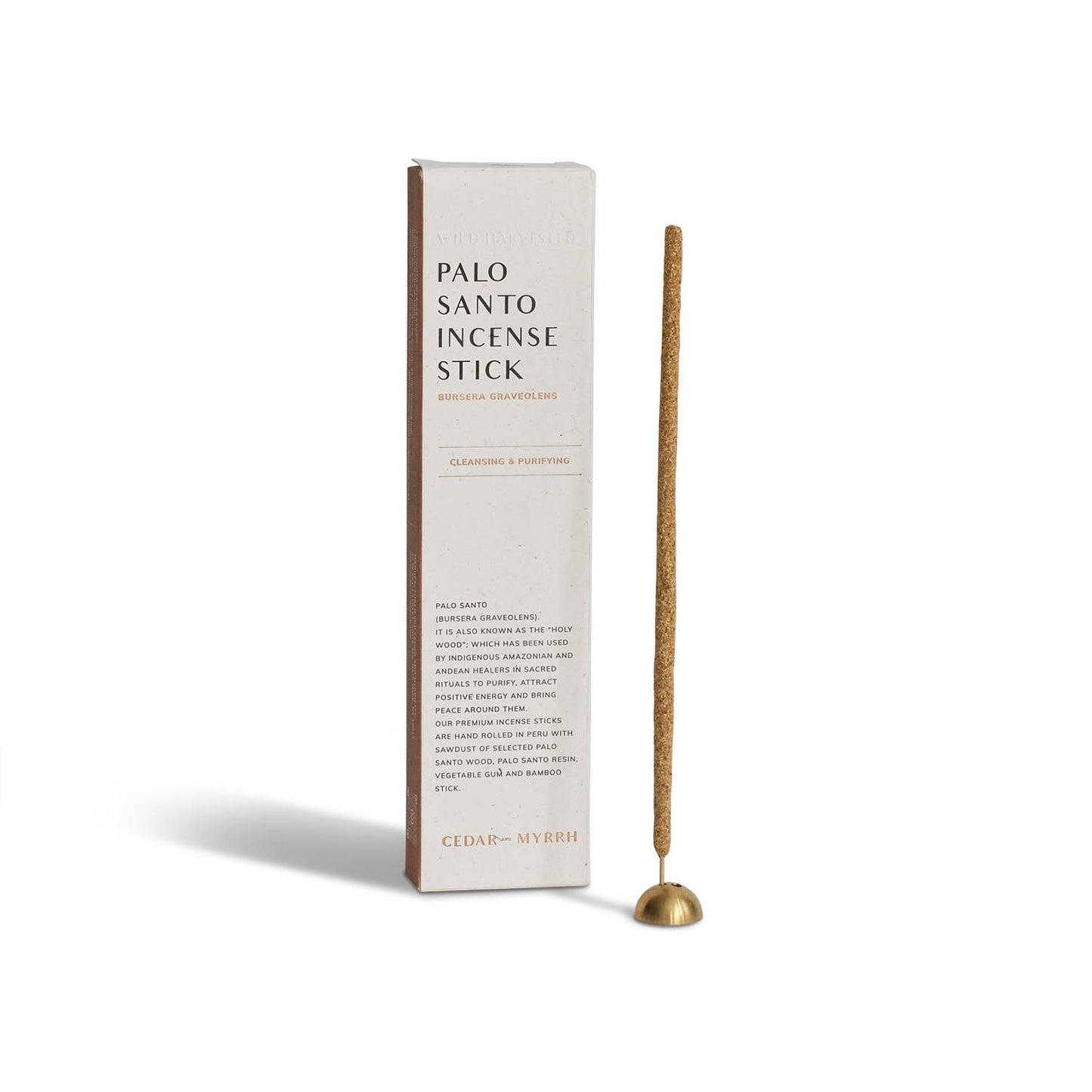 Palo Santo Hand-Rolled Incense Stick | 7 sticks