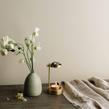 Brass Resin Incense Burner