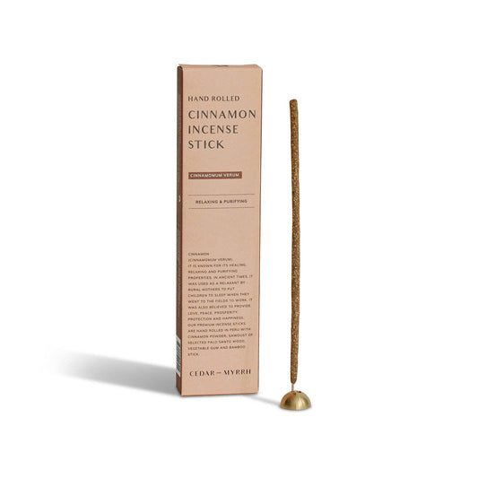 Cinnamon Hand-Rolled Incense Stick | 7 sticks