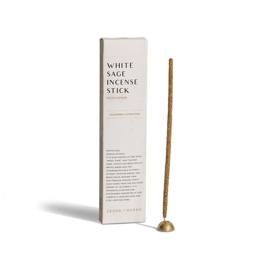 White Sage Hand-rolled Incense Stick