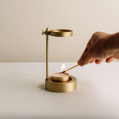 Brass Resin Incense Burner