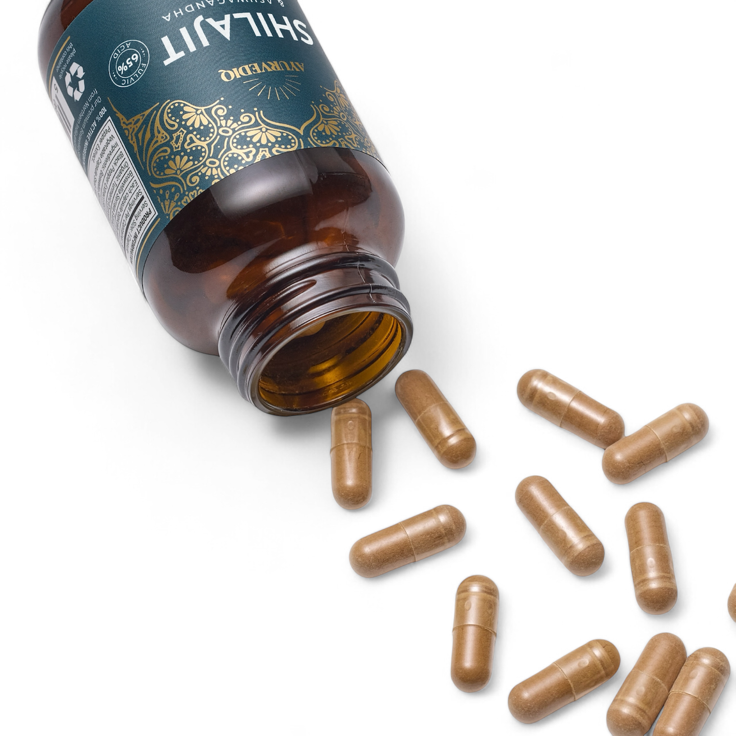 Shilajit and Ashwagandha | 60 Vegan Capsules